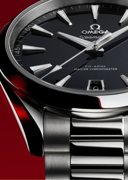 Seamaster Aqua Terra 150M 41mm aço com bracelete em aço