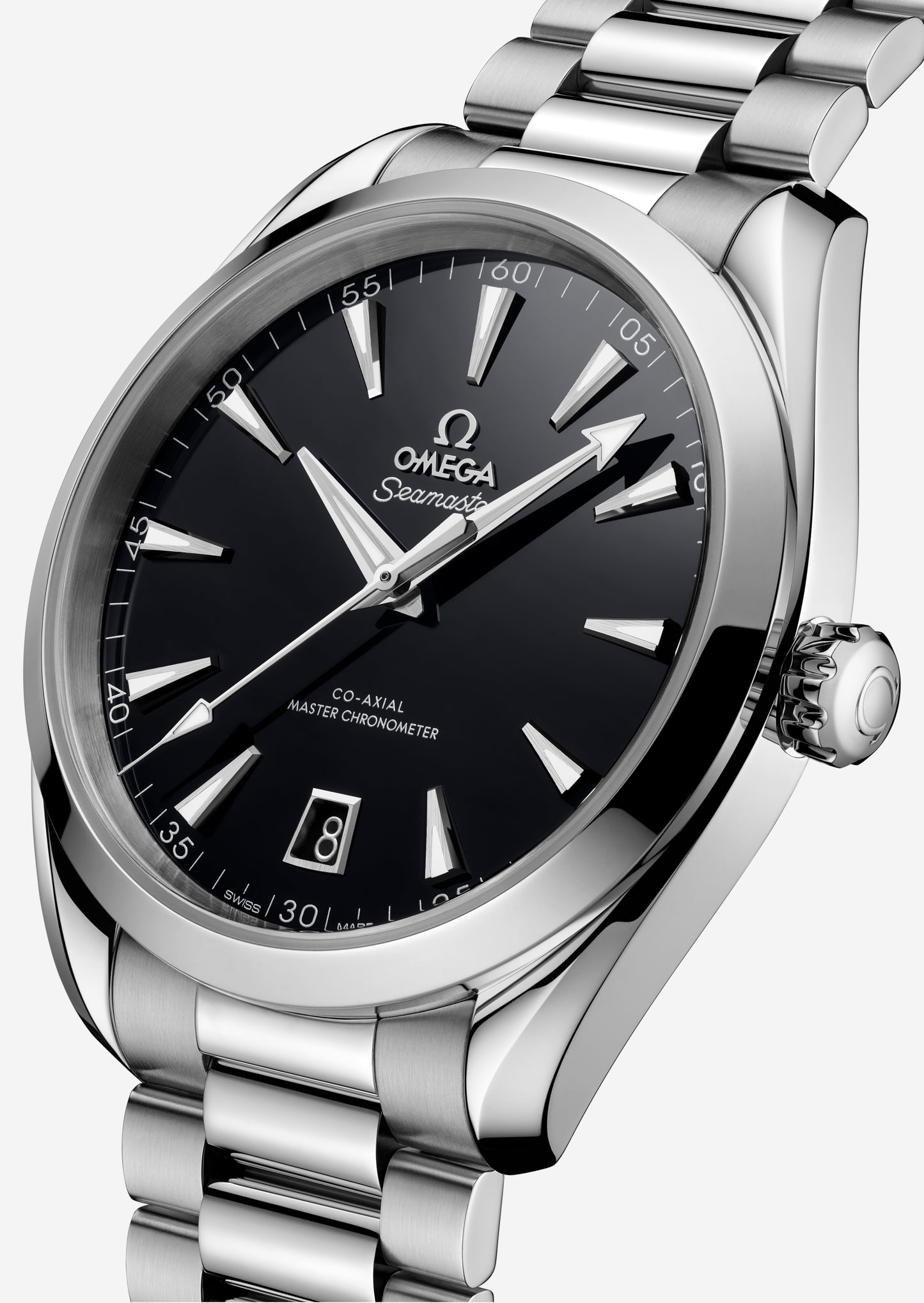Seamaster Aqua Terra 150M 41mm aço com bracelete em aço