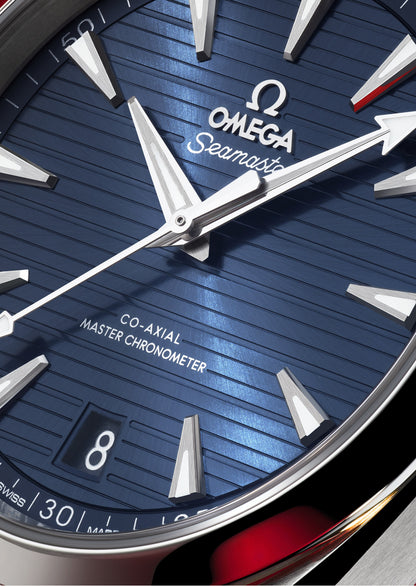 Seamaster Aqua Terra 150M 41mm aço com bracelete em aço
