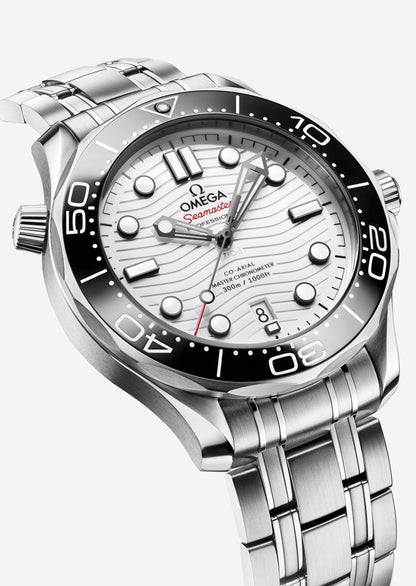 Seamaster Diver 300M 42mm aço com bracelete em aço
