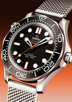 Seamaster Diver 300M, 42 mm, aço em aço