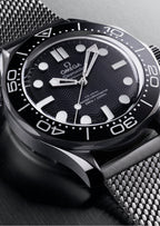 Seamaster Diver 300M, 42mm, aço em aço