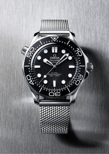 Seamaster Diver 300M 42mm aço com bracelete em aço