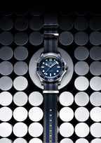 Pulseira Nato 20 mm Edição 007 em poliamida multicolor