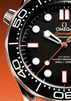 Seamaster Diver 300M, 42 mm, aço em aço