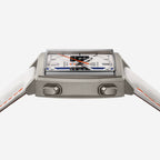 TAG Heuer Monaco Chronograph x Gulf, 39 mm, aço em bracelete de tecido