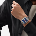 TAG Heuer Monaco Chronograph, 39 mm, aço em aço