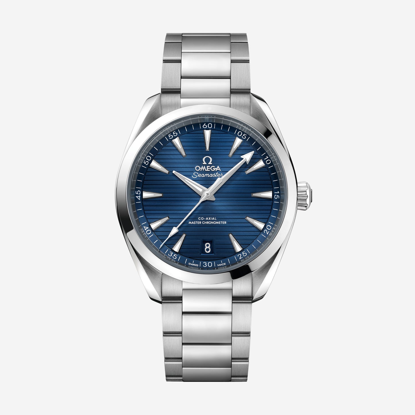 Seamaster Aqua Terra 150M 41mm aço com bracelete em aço
