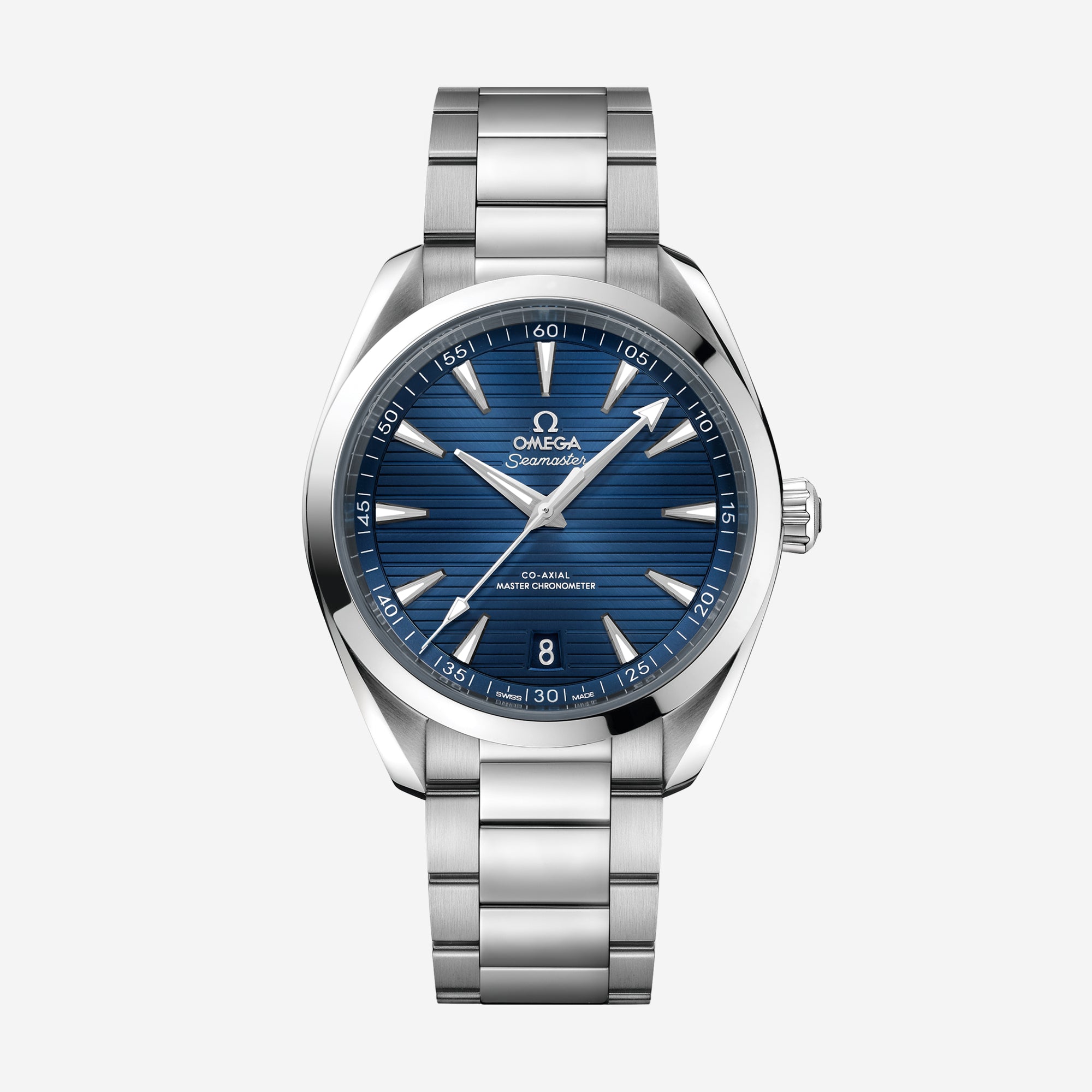 Seamaster Aqua Terra 150M, 41 mm, aço em aço