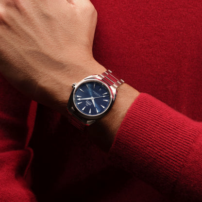 Seamaster Aqua Terra 150M 41mm aço com bracelete em aço