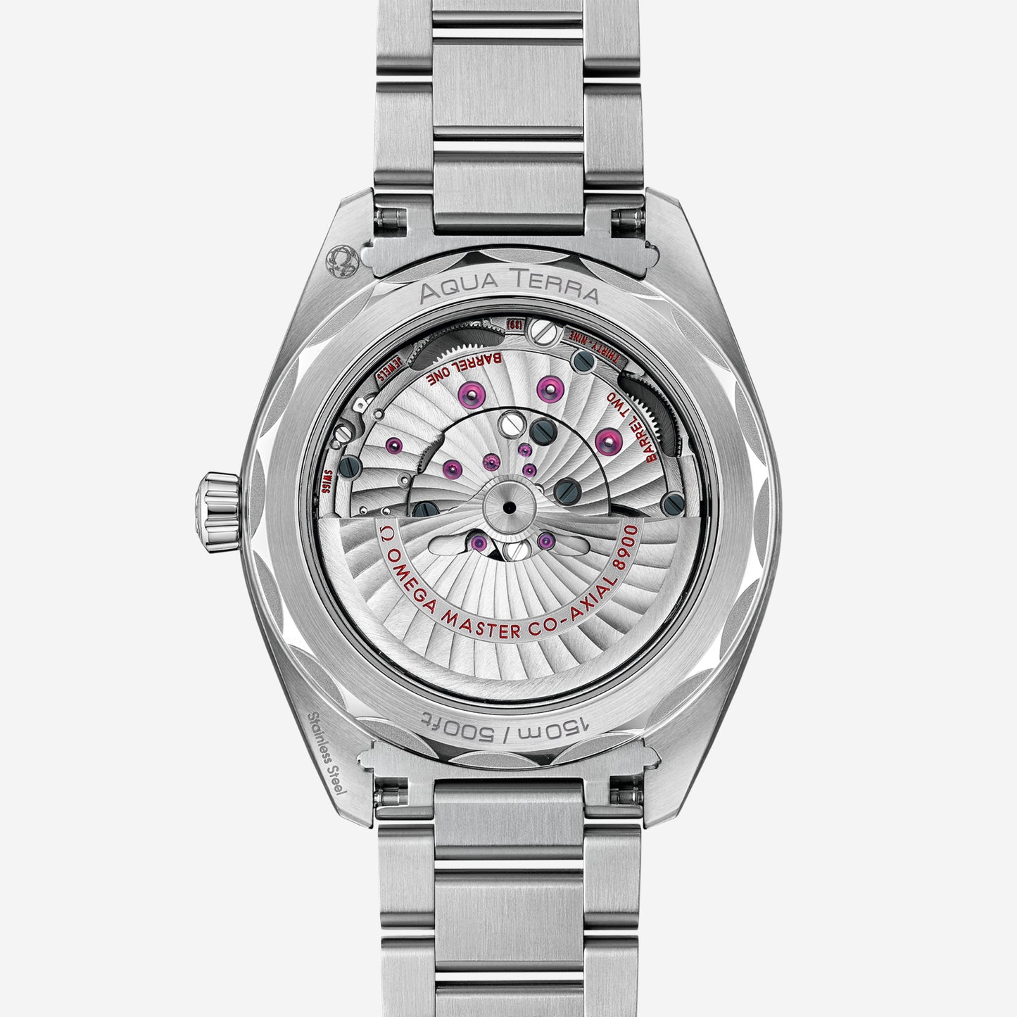 Seamaster Aqua Terra 150M 41mm aço com bracelete em aço