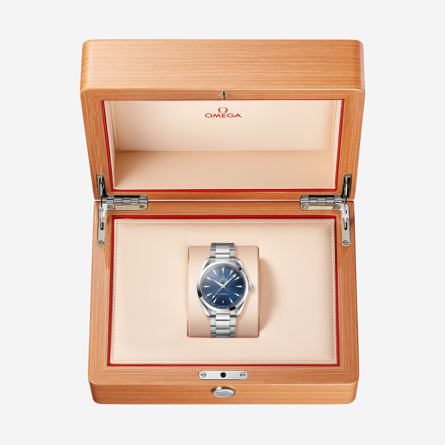 Seamaster Aqua Terra 150M 41mm aço com bracelete em aço
