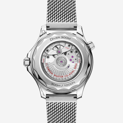 Seamaster Diver 300M 42mm aço com bracelete em aço