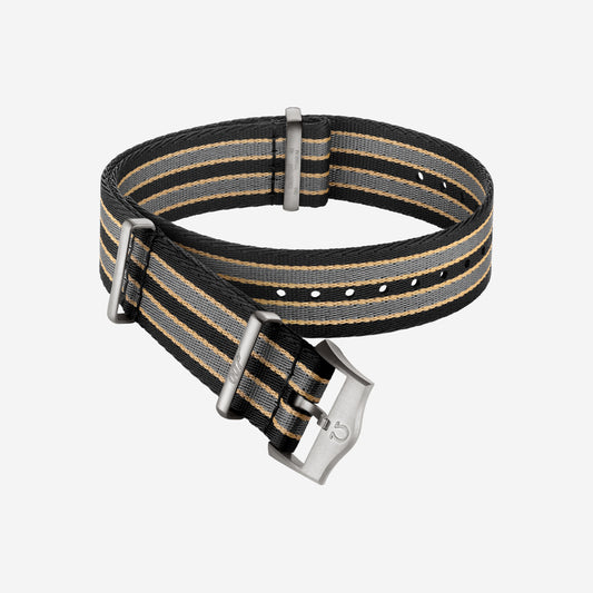 Pulseira Nato 20mm Edição 007 em poliamida multicolor