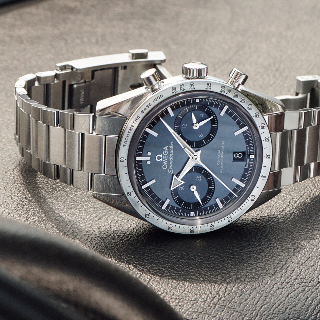 Speedmaster '57, 40,5 mm, aço em aço