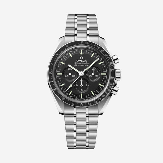 Speedmaster Moonwatch Professional 42mm aço com bracelete em aço