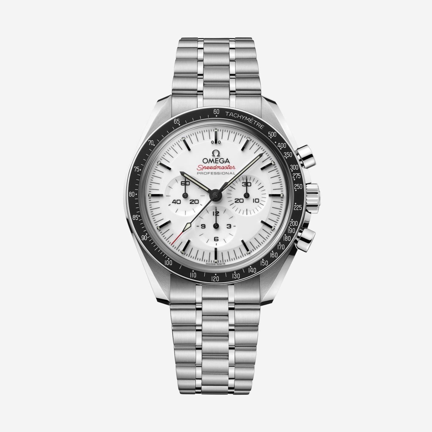 Speedmaster Moonwatch Professional 42mm aço com bracelete em aço