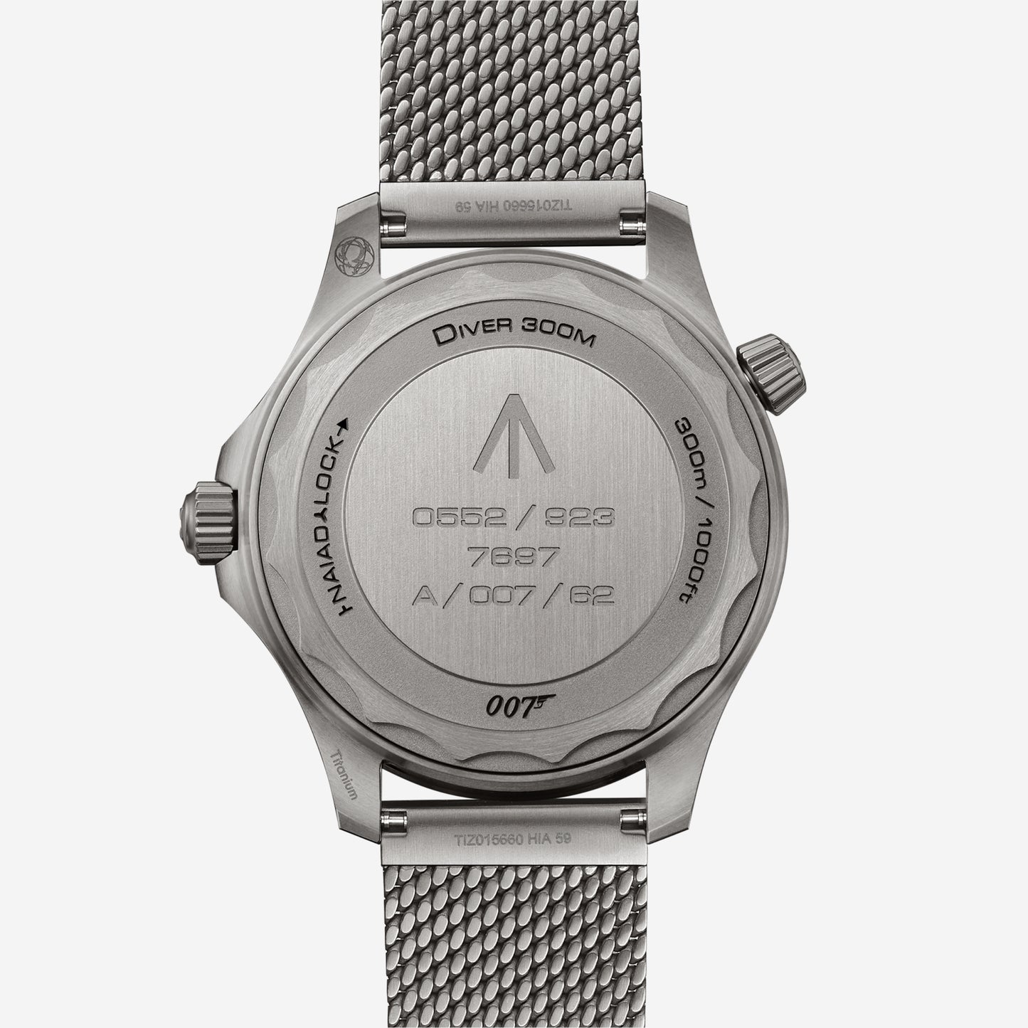 Seamaster Diver 300M Edição 007 42mm aço com bracelete em aço