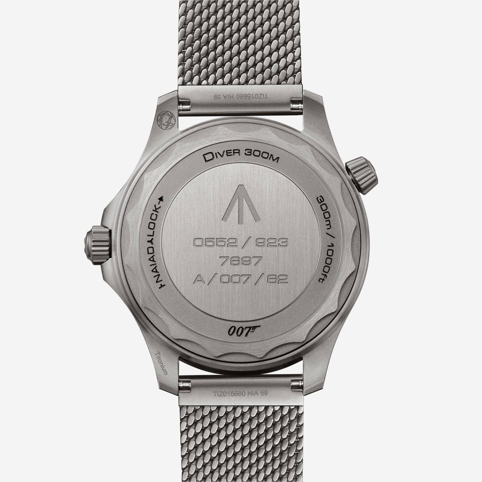 Seamaster Diver 300M Edição 007, 42 mm, aço em aço