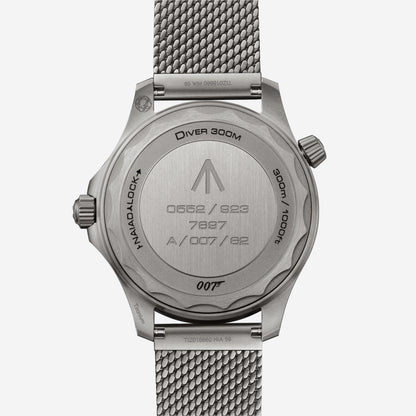 Seamaster Diver 300M Edição 007 42mm aço com bracelete em aço