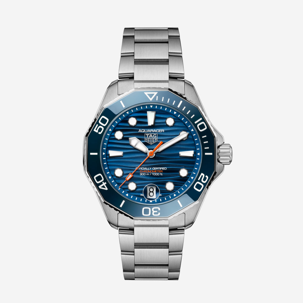 TAG Heuer Aquaracer Professional 300 Date, 42 mm, aço em aço