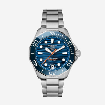 TAG Heuer Aquaracer Professional 300 Date 42mm aço com bracelete em aço