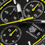 TAG Heuer Formula 1 Chronograph, 44 mm, aço em bracelete de borracha