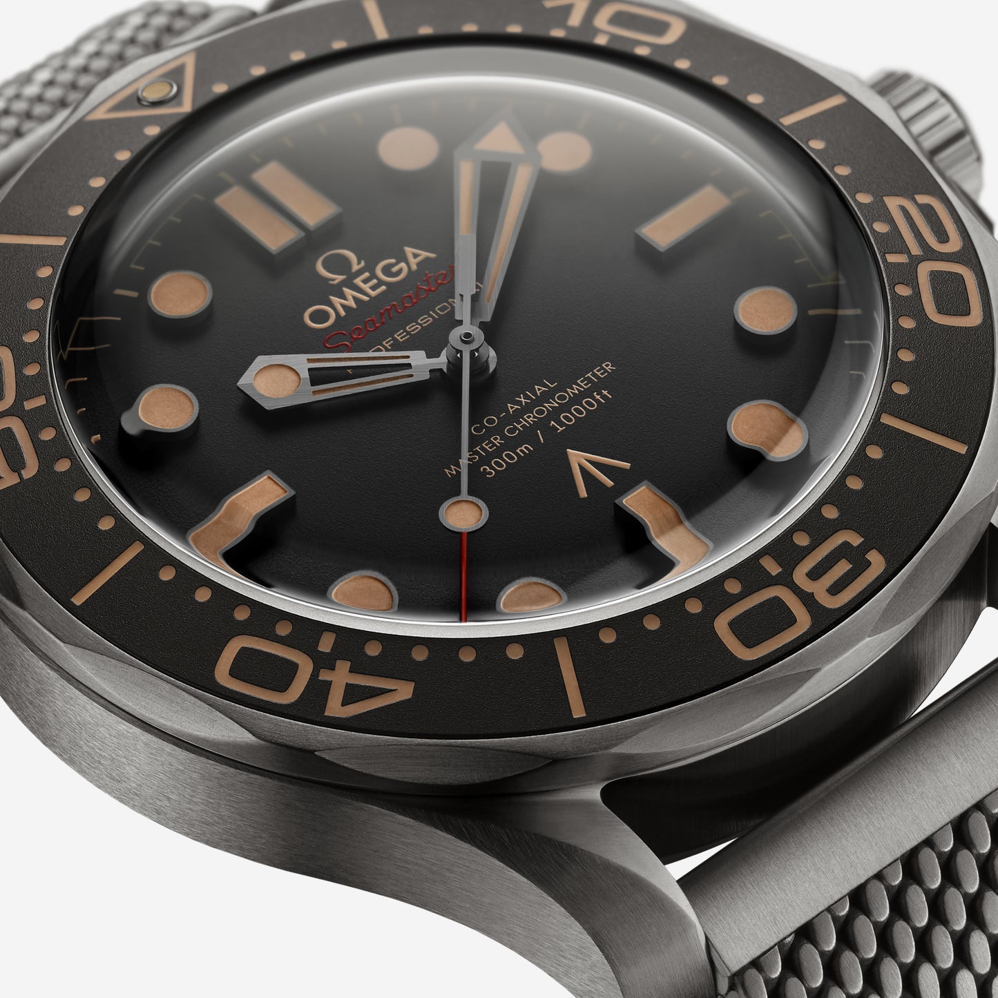 Seamaster Diver 300M Edição 007 42mm aço com bracelete em aço