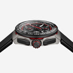 TAG Heuer Formula 1 Chronograph, 44 mm, aço em bracelete de borracha