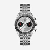 TAG Heuer Carrera Chronograph, 39 mm, aço em aço