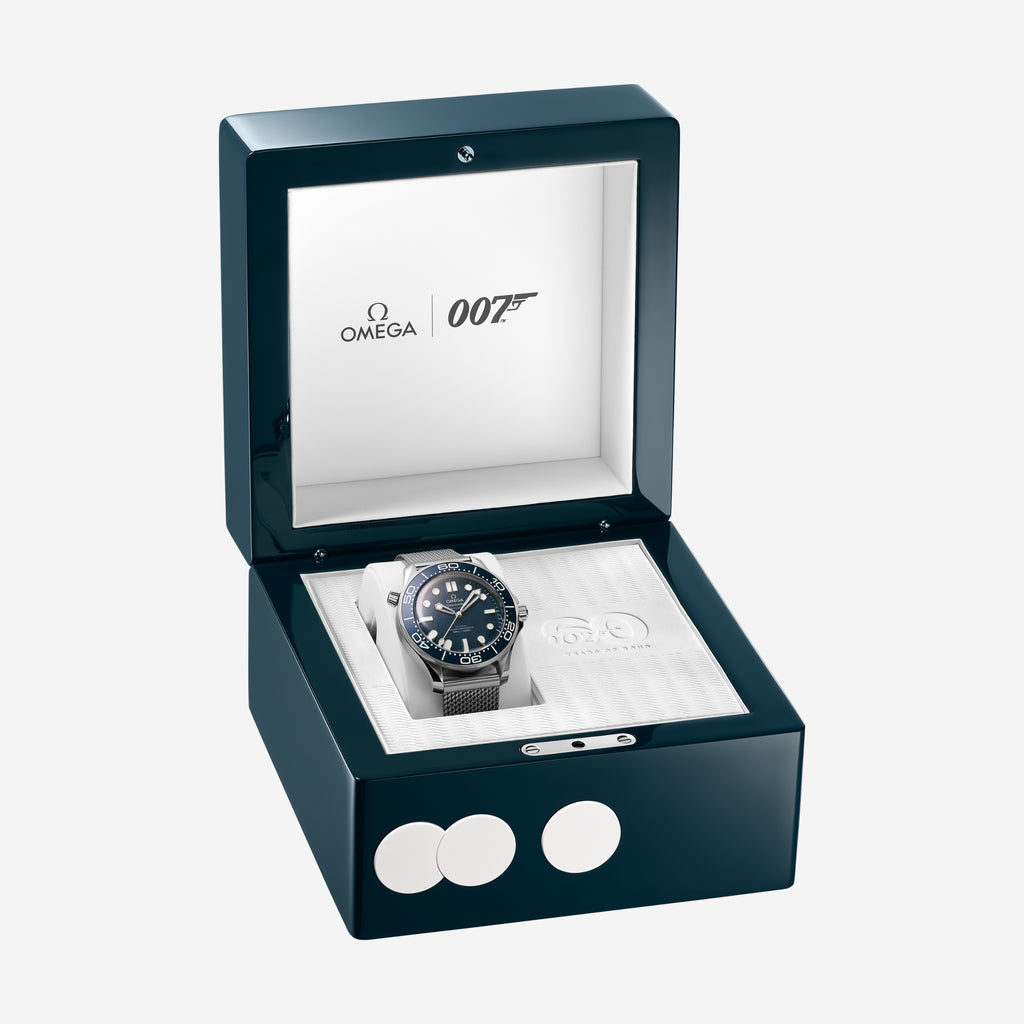 Seamaster Diver 300M Edição 007, 42 mm, aço em aço