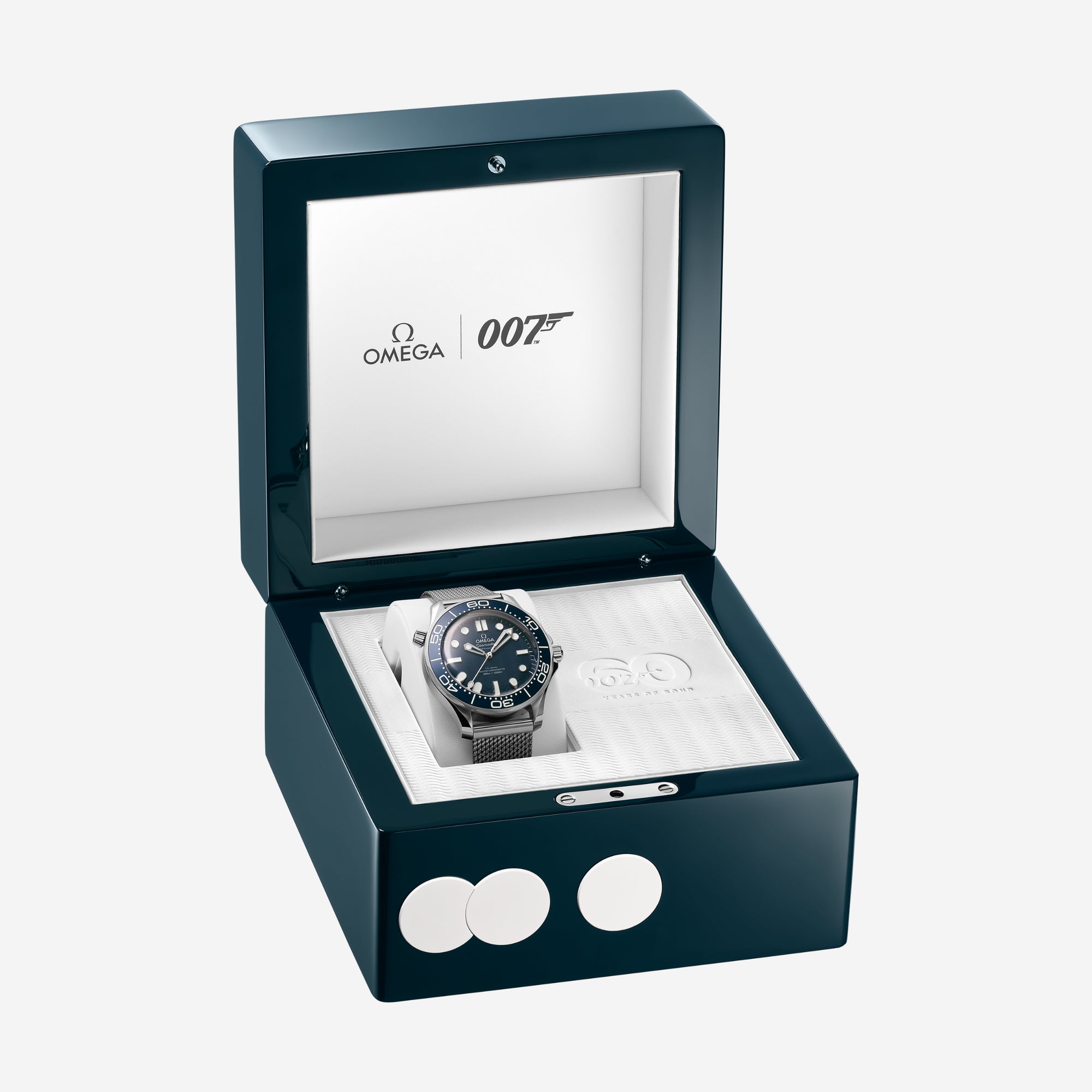 Seamaster Diver 300M Edição 007, 42 mm, aço em aço