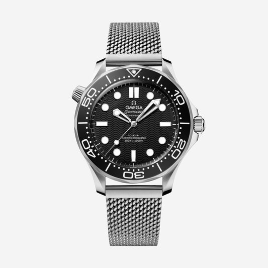 Seamaster Diver 300M 42mm aço com bracelete em aço