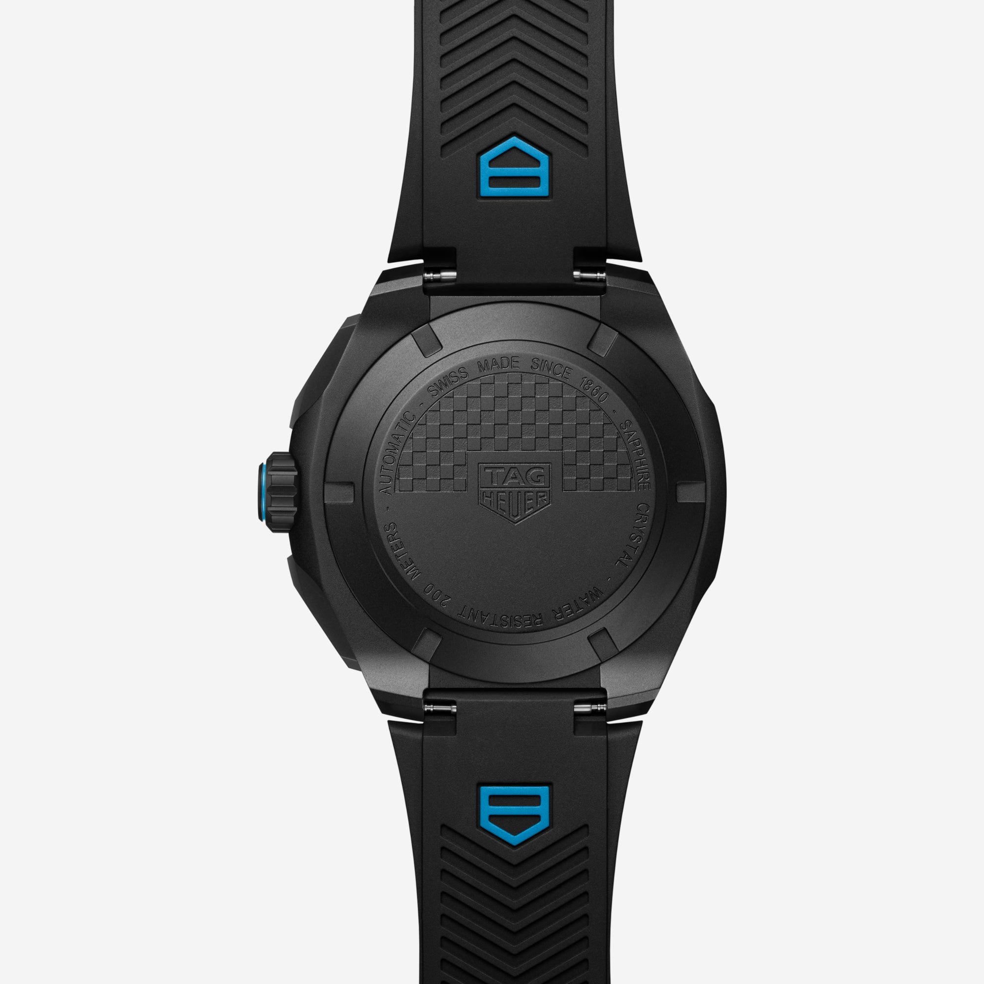 TAG Heuer Formula 1 Chronograph, 44 mm, aço em bracelete de borracha