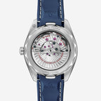 Seamaster Aqua Terra 150M, 41 mm, aço em bracelete de borracha