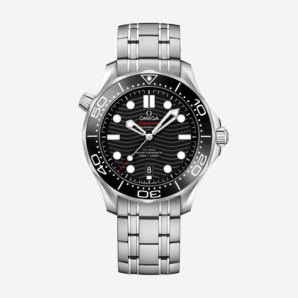 Seamaster Professional Diver 300M, 42mm, aço em aço