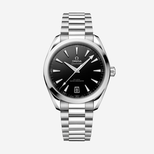 Seamaster Aqua Terra 150M 41mm aço com bracelete em aço