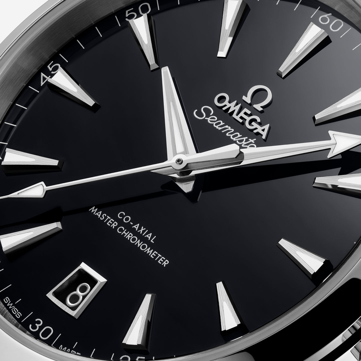 Seamaster Aqua Terra 150M 41mm aço com bracelete em aço