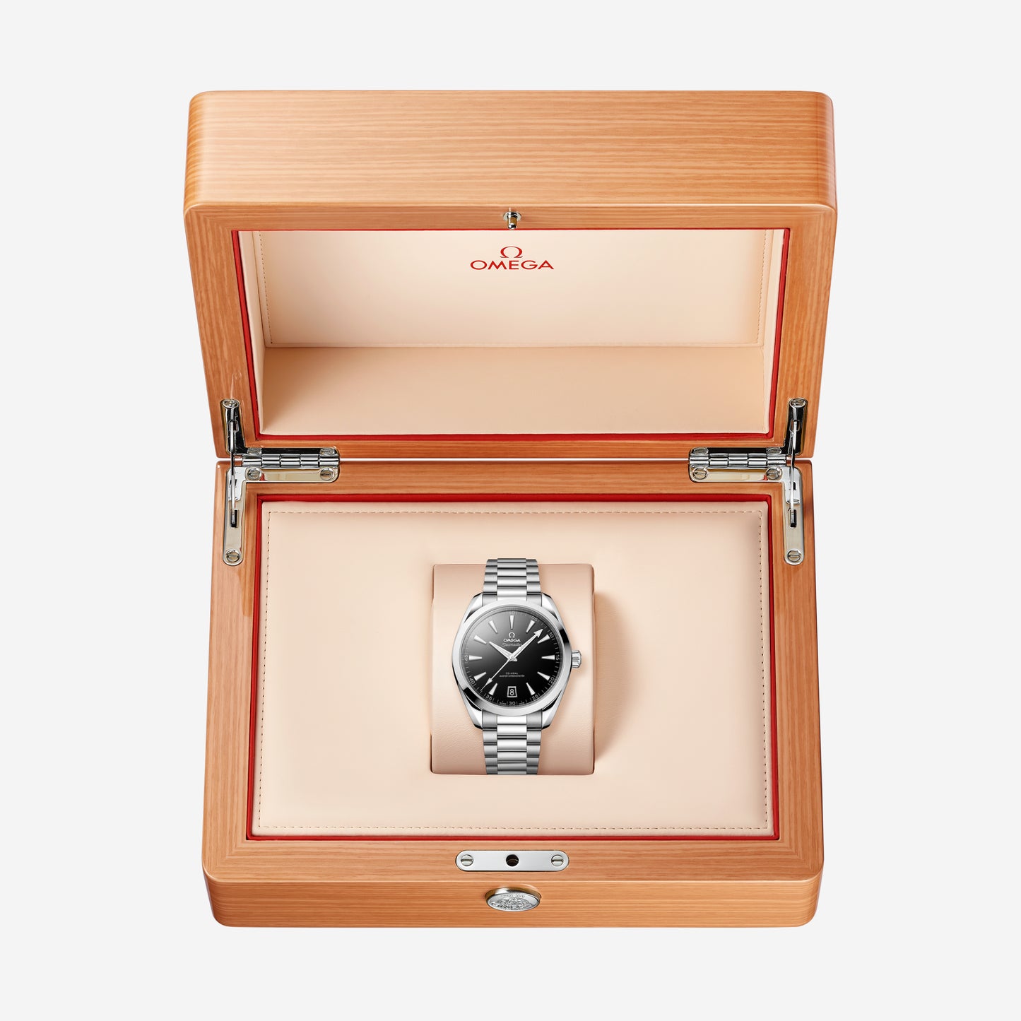 Seamaster Aqua Terra 150M 41mm aço com bracelete em aço