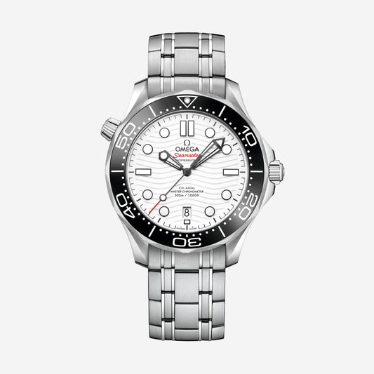 Seamaster Diver 300M 42mm aço com bracelete em aço