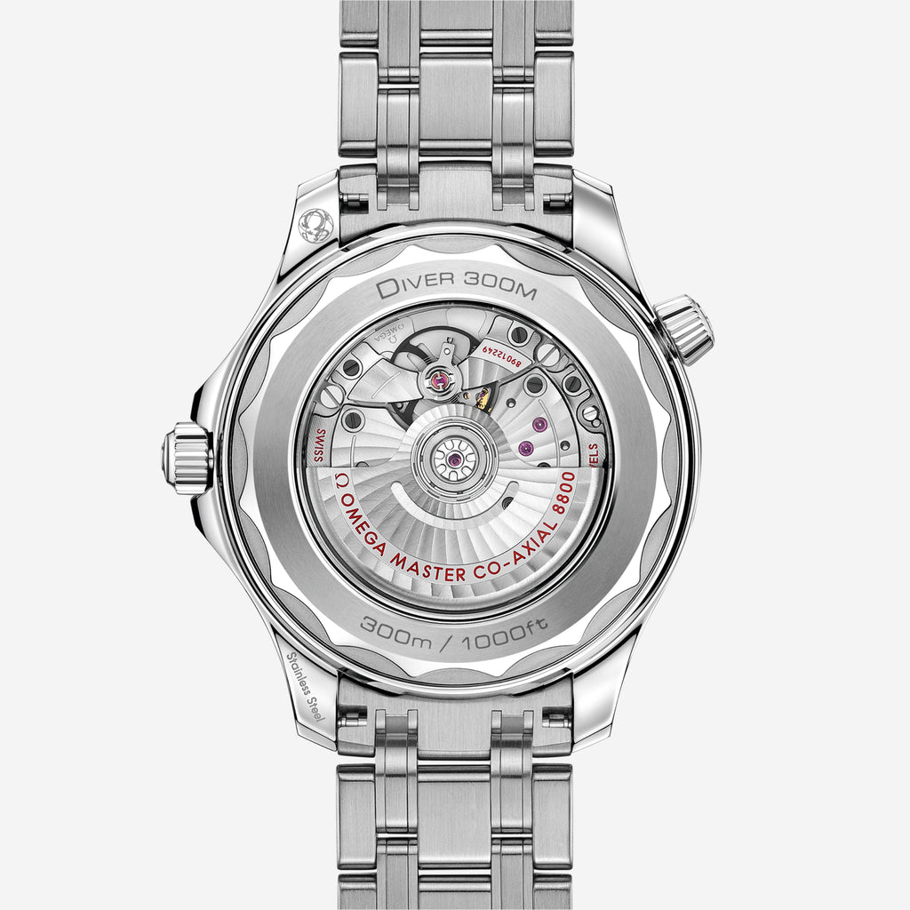 Seamaster Diver 300M, 42mm, aço em aço