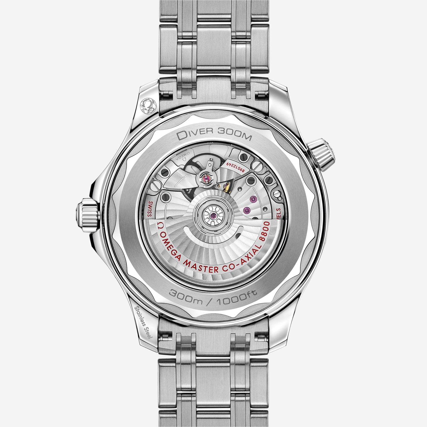 Seamaster Diver 300M 42mm aço com bracelete em aço