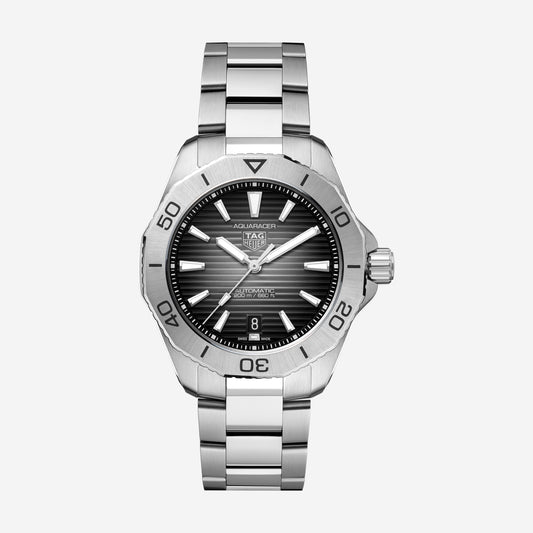 TAG Heuer Aquaracer Professional 200 Date 40mm aço com bracelete em aço