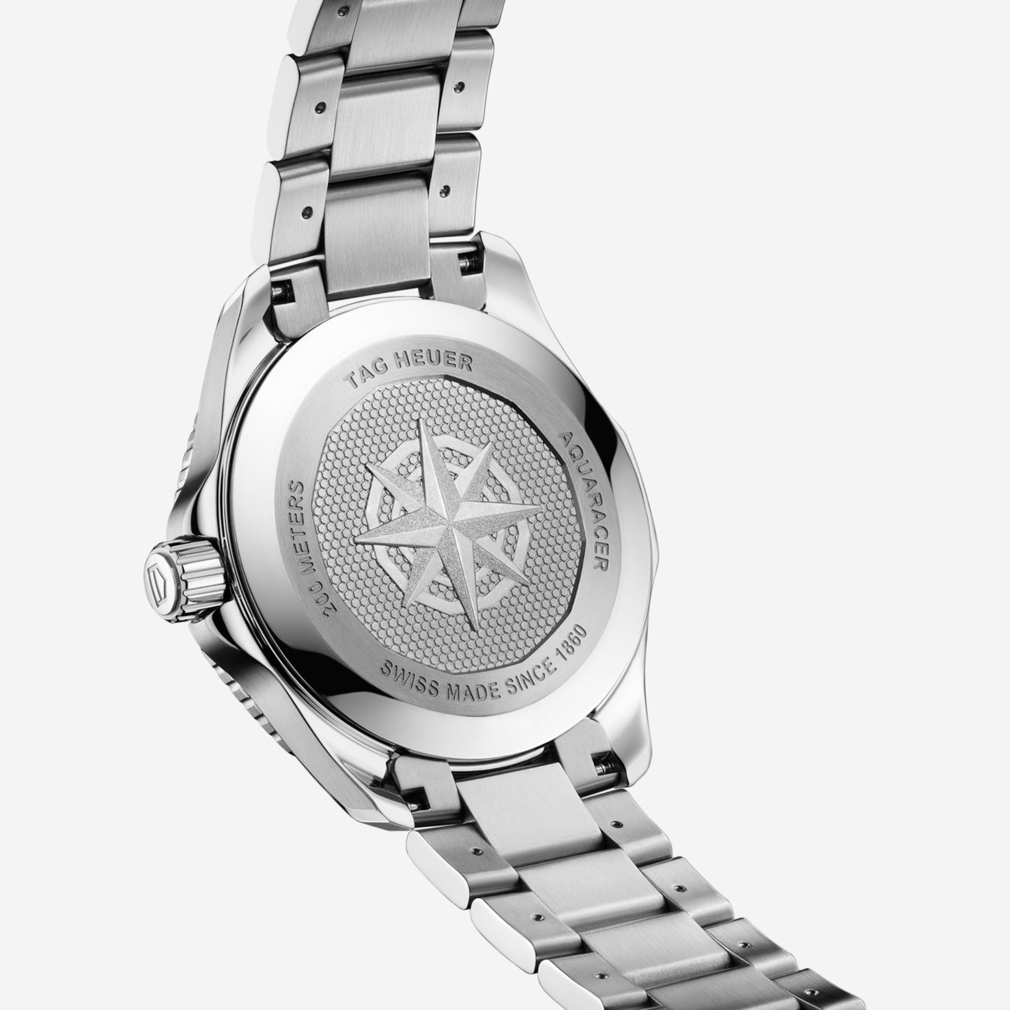 TAG Heuer Aquaracer Professional 200 Date 40mm aço com bracelete em aço