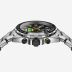 TAG Heuer Formula 1 Chronograph x Senna, 43 mm, aço em aço