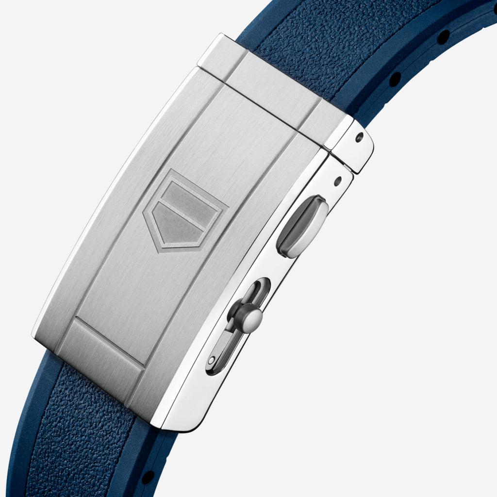TAG Heuer Aquaracer Professional 300 Date, 42 mm, aço em bracelete de borracha