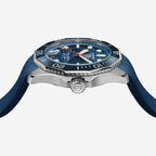 TAG Heuer Aquaracer Professional 300 Date, 42 mm, aço em bracelete de borracha