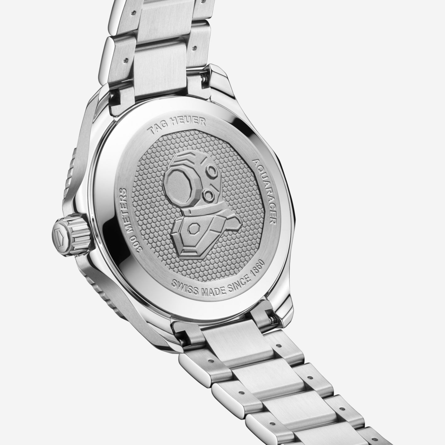 TAG Heuer Aquaracer Professional 300 GMT 42mm aço com bracelete em aço