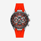 TAG Heuer Carrera Chronograph Extreme Sport, 44 mm, aço em bracelete de borracha