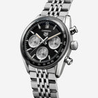 TAG Heuer Carrera Chronograph, 39 mm, aço em aço